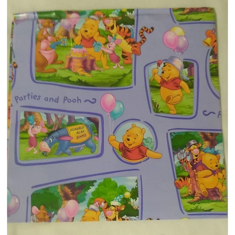 Vintage Wrapping‎ Paper Gift Wrap Lot Of 9 Sheets Assorted Kids Baby READ